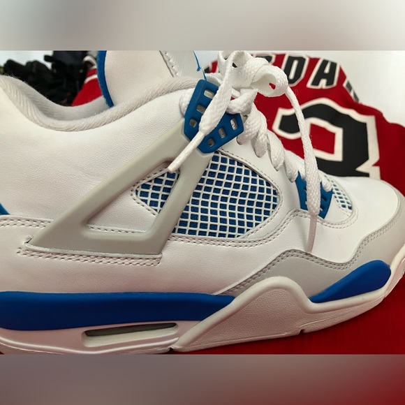 Nike Air Jordan 4 IV Retro 2012 Military Blue CLEAN Shoes Great Condition! - Picture 15 of 16